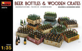 1/35 Beer Bottles & Wooden Crates