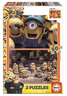 Educa - Despicable Me 3 Puzzles (2 x 50 Pieces)