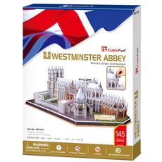 Cubic Fun Westminster Abbey UK - 145 Piece 3D Puzzle