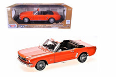 MotorMax - 1/18 1964 1/2 Ford Mustang Convertible - Orange
