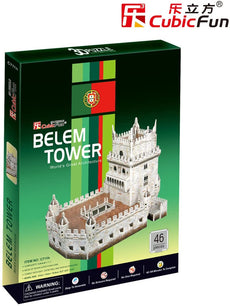 CubicFun 3D Puzzle C-Series "The Belem Tower - Lisbon"