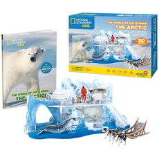 CubicFun - National Geographic Kids - The Arctic 3D Puzzle (73 Pieces)