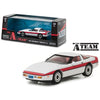 Greenlight - 1/18 1984 Chevrolet Corvette C4- White with Red stripe - 'A-Team '83-87'