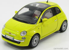 MotorMax - 1/18 Fiat Nuova 500 - Yellow