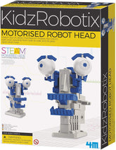 KidzRobotix 4M Motorized Robot Head Kids Science Kit