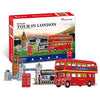 3D Puzzle C-Series "Tour in London - Five puzzles"