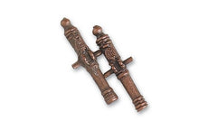 ANCIENT NAVAL CANNON 30MM (3 PIECES)