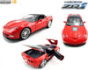 Jada - 1/18 2009 Chevy Corvette ZR1 - Victory Red - Bigtime Muscle)