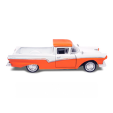 Lucky - 1/18 1957 Ford Ranchero - Orange & White