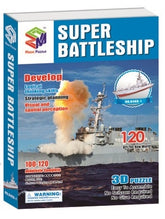 Super-Battleship Magic-Puzzle 3D Puzzle 120 Pieces