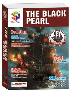 Black Pearl Magic-Puzzle 3D Puzzle 104 Pieces