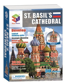 St Basil's Cathedral Magic-Puzzle 3D Puzzle 231 Pieces