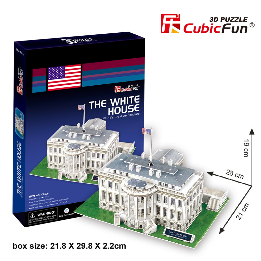 THE WHITE HOUSE (USA) 64PCS 3D PUZZLE-