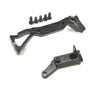 Aluminum Front Frame Brace - black for Axial SCX10 II