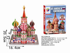 Saint Basil's Cathedral Magic-Puzzle 3D Puzzle 46 Pieces