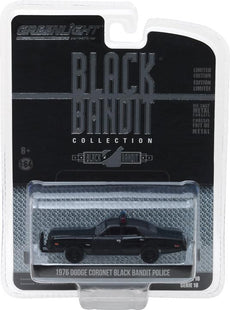 1:64 1976 Dodge Coronet Black Bandit Police SERIES 18
