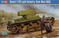 1/35 Soviet T-26 Light Infantry Tank Mod 1933