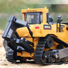 HUINA 1569 1:16 Remote Control Truck 8CH RC Bulldozer Machine on Control Car Toys