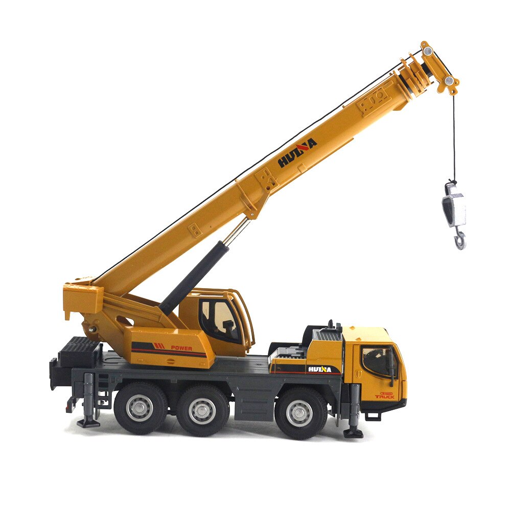 1:50 Alloy Truck-Mounted Crane Model Simulation Construction Engineeri ...
