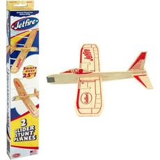 Guillows Balsa Wood Gliders Jetfire Twin Pack (2 Planes ) by Guillow