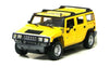 1/24 MINIATURE HUMMER H2 SUV 2003 YELLOW