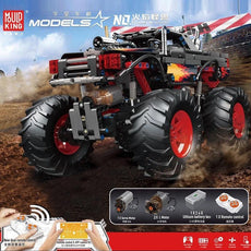 Mould King Technology Flame Monster Climbing Car Model 18008
