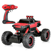 1/14 2CH 4WD Electric RTR Rock Crawler Off-road RC Car Red with LED Light