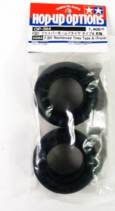 Tamiya 53564 RC F201 Reinforced Tires Type A (Front)