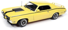 AutoWorld - 1/18  1970 Mercury Cougar Eliminator - Yellow