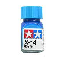 X-14 Sky Blue Enamel Paint