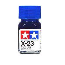 X-23 Clear Blue Enamel Paint