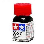 X-27 Clear Red Enamel Paint