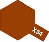 X-34 Metallic Brown Enamel Paint