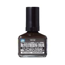 Mr. Weathering Color- Ground Brown