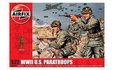 1/72 WWII U.S. Paratroops
