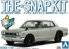 1/32 Nissan Skyline 2000 GT-R Silver