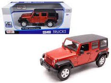 1/24 Jeep Wrangler Unlimited 2015 Red
