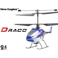Nine Eagles (NE-R/C-210A-DRACO-B) 4CH DRACO Micro Helicopter RTF ...