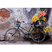EDUCA BICYCLE WITH FLOWERS (1X500PC) PUZZLE