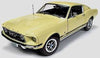 AutoWorld - 1/18 1967 Ford Mustang GT 2+2 - Yellow