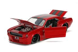 1/24 1965 FORD MUSTANG RED BIGTIME MUSCLE