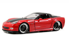 1/24 2006 CHEVY CORVETTE 206 RED BIGTIME MUSCLE
