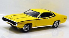 AutoWorld - 1/18 1971 Plymouth Satellite "Daisy Duke" - Yellow