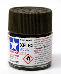 XF-62 Olive Drab Acrylic Paint