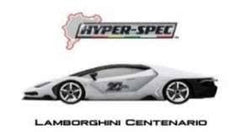 1/24 Lamborghini Centenario *20th anniversary series*, chrome/black