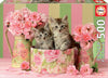 Educa Puzzle - Kitten with Roses (500 pieces)