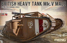 1/35 British Heavy Tank Mk.v Male Plastic Model Kit MPH