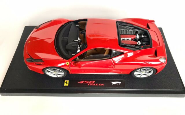 1/18 Hot Wheels Elite FERRARI 458 italia red – GP Models