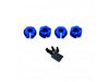 HSP 1/10 12mm RC Wheel Hex Mount 4pcs/set (BLUE)