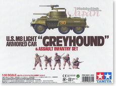 1/35 M8 Greyhound & US Assault Infantry Set